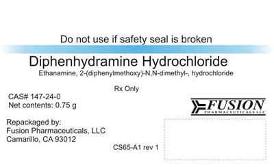Diphenhydramine Label (Cs65 A1 Rev 1)